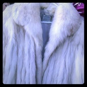 Genuine Fox fur coat.